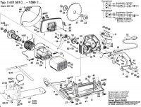 Bosch 0 601 553 011 ---- Circular hand saw Spare Parts